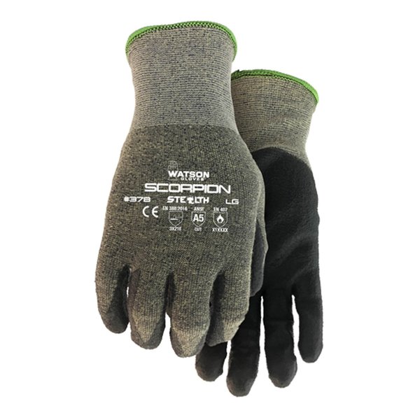 Watson Gloves Stealth Scorpion Ansi A5-Large PR 378-L